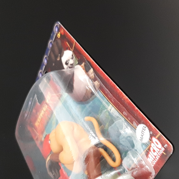 Kung Fu Panda Monkey Mattel Micro Collection Figure 2" - Picture 2 of 7